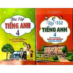 Combo Bài Tập Tiếng Anh 4 + Tập Viết Tiếng Anh 4 Biên Soạn Theo Bộ Sách Family And Friends 4 National Edition) - HA - Theo Theobald