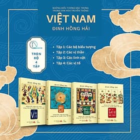 Bộ sách Những biểu tượng đặc trưng trong văn hóa truyền thống Việt Nam (4 tập) – Đinh Hồng Hải - Hong Dinh