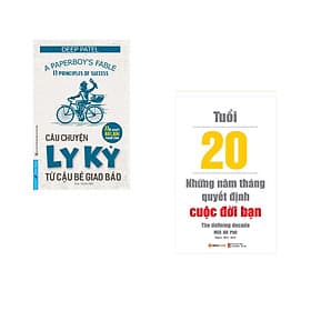 Combo 2 cuốn sách: Câu Chuyện Ly Kỳ Từ Cậu Bé Giao Báo + Tuổi 20 Những Năm Tháng Quyết Định Cuộc Đời Bạn - Lý Nam