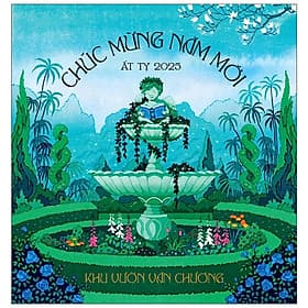 Lịch Để Bàn 2025 - Khu Vườn Văn Chương - Bản Quyền - Nhã Nam