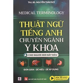 Thuật Ngữ Tiếng Anh Chuyên Ngành Y khoa Cho Người Mới Bắt Đầu - Việt Anh