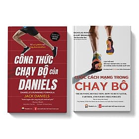 Combo Thể Thao - Chạy bộ - Công thức Chạy Bộ của Daniels +Cuộc Cách Mạng Trong Chạy Bộ - Pandabooks