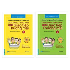 Combo Cẩm Nang Tiếng Hàn Trong Giao Tiếp Thương Mại ( Tập 1+ Tập 2 ) + CD - Việt Thư