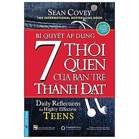 Sách Bí Quyết Áp Dụng 7 Thói Quen Của Bạn Trẻ Thành Đạt (Khổ Nhỏ) - 