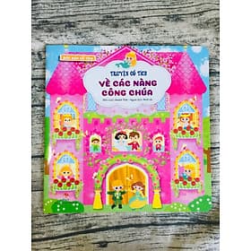 Truyện Cổ Tích Về Các Nàng Công Chúa - Bóc Dán Cổ Tích - Kim Hye-Jin