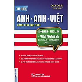 Từ Điển Anh - Anh - Việt Dành Cho Học Sinh - MCBooks - Việt An