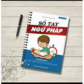 Sách - Sổ tay ngữ pháp tiếng Trung (đi kèm sách tự học tiếng Trung từ con số 0 - 4 tập) - Nha Nha