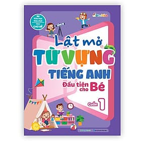 Sách Lật mở từ vựng Tiếng Anh đầu tiên cho bé - Cuốn 1 - Rien Ono