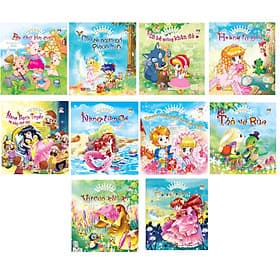 Bộ sách hay dành cho trẻ em từ 3-9 tuổi: Combo 10 Quyển Ngày Xửa Ngày Xưa - Chuyện Kể Cho Bé Trước Giờ Đi Ngủ - Chuyện