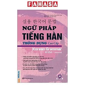 Sách Ngữ Pháp Tiếng Hàn Thông Dụng - Cao Cấp