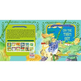 Truyện Tranh Cổ Tích Việt Nam - Truyện Mai An Tiêm/ Thạch Sanh/ Cậu bé Tích Chu/ Sự tích quả vú sữa/ Chú Cuội/ Cây tre trăm đốt - Vũ