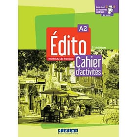 Sách học tiếng Pháp EDITO A2 - EDITION 2022-2024 - CAHIER + DIDIERFLE.APP - ED