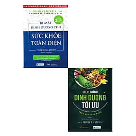 Combo Sách Dinh Dưỡng Hay: Liệu Trình Dinh Dưỡng Tối Ưu + Bí Mật Dinh Dưỡng Cho Sức Khỏe Toàn Diện - Văn