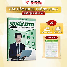 Sách 90 Hàm Excel ĐÀO TẠO TIN HỌC Ứng Dụng Văn Phòng Thông Dụng - Accord Publishing