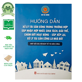 Hướng Dẫn Xử Lý Tài Sản Công Trong Trường Hợp Sáp Nhập, Hợp Nhất, Chia Tách, Giải Thể, Chấm Dứt Hoạt Động - Sắp Xếp Lại, Xử Lý Tài Sản Công Là Nhà Đất - Việt Chi