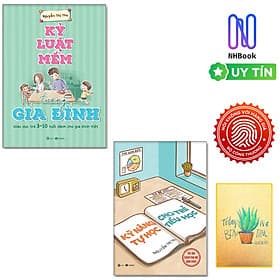 Combo Kỹ Năng Tự Học Cho Trẻ Tiểu Học Và Kỷ Luật Mềm Trong Gia Đình ( Tặng sổ tay xương rồng ) - G