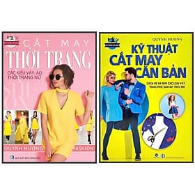 Combo 2 cuốn: Kỹ Thuật Cắt May Căn Bản - Cắt May Thời Trang ( VT)