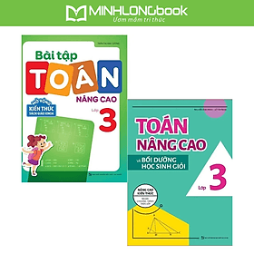 Sách: Combo 2 Cuốn Toán Nâng Cao Lớp 3 - Minh Minh