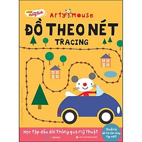 Sách Arty Mouse - Đồ Theo Nét (Học Tập Đầu Đời Thông Qua Mỹ Thuật) - Thu