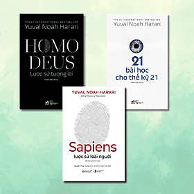 Combo Sapiens: Lược Sử Loài Người và Homo Deus: Lược Sử Tương Lai + 21 Bài Học Cho Thế Kỷ 21 (Tác giả: Yuval Noah Harari) - Hye-Gyeong Yu