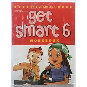 MM Publications: Sách học tiếng Anh - Get Smart 6 - British - Workbook + CD - An
