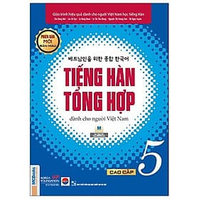 Sách Giáo Trình Tiếng Hàn Tổng Hợp Cao Cấp 5 - Bản Màu - Trí