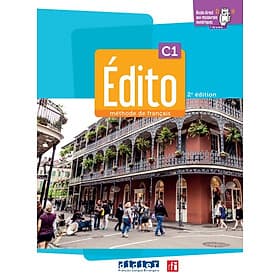 Sách học tiếng Pháp EDITO C1 - EDITION 2022-2024 - LIVRE + CAHIER + DIDIERFLE.APP