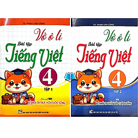 Vở Ô Li Bài Tập Tiếng Việt Lớp 4 - Tập 1 + 2 (Kết Nối Tri Thức Với Cuộc Sống) - An Vi