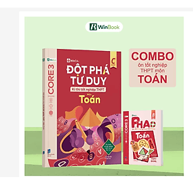 Bộ 2 cuốn sách P.H.A.O Toán Ôn thi TNTHPT, ĐGNL; Đột phá tư duy kì thi TNTHPT môn Toán - Do
