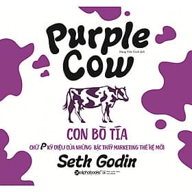 Sách Con Bò Tía (Tái Bản) - Seth Godin