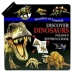 Wonder Of Learning - Discover Dinosaurs Foldout Reference Book - Léa