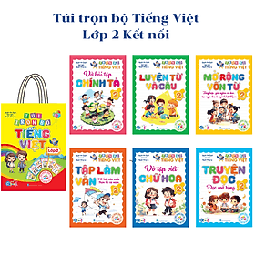 Túi Trọn Bộ Tiếng Việt Lớp 2 - Kết Nối Tri Thức - Cả năm ( 6 Cuốn ) - Bản Quyền - Tri Thức