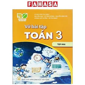 Sách Giáo Khoa Vở Bài Tập Toán 3 - Tập 2 (Kết Nối) (Chuẩn) - Nhà xuất bản Larousse