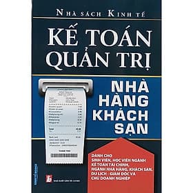 Kế Toán Quản Trị Nhà Hàng Khách Sạn - Thương Thương