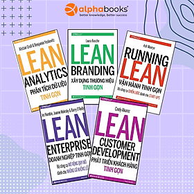 Combo Sách Kinh Doanh: Phát Triển Khách Hàng Tinh Gọn + Doanh Nghiệp Tinh Gọn + Vận Hành Tinh Gọn + Phân Tích Dữ Liệu Tinh Gọn + Xây Dựng Thương Hiệu Tinh Gọn - Trí