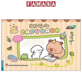 Sách Tô Màu - Nhật Ký Của Capybara - Minh Minh