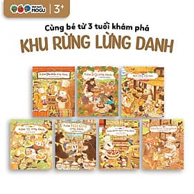 Truyện Ehon bé 3-4-5 tuổi - Bộ 7 cuốn Khu Rừng Lừng Danh - Nam Việt