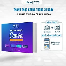 Sách Thành thạo Canva trong 21 ngày - Richdad Loc - Đàn Thanh