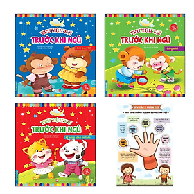 Combo Truyện Cực Hay Cho Bé: Truyện Kể Trước Khi Ngủ - Kỹ Năng Sống An Toàn +Thông Minh+ Thói Quen Tốt_Tặng Poster Ngộ Nghĩnh - Minh Minh