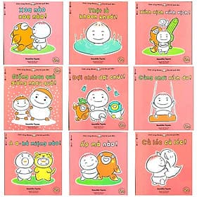 Sách Ehon Nhật Bản nuôi dưỡng tâm hồn: Momo Chú Bé Quả Đào Chơi cùng Momo phát triển kỹ năng vận động và cảm xúc - Trí