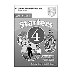 Sách Cambridge Young Learners English Tests Starters 4 Answer Booklet: Examination Papers from the University of Cambridge ESOL Examinations - Léa