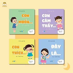 Sách bồi cứng Bé Học Giao Tiếp - Dành cho cả nhà để Giao tiếp hiệu quả cùng con, Casa Sunshine - Nhã Nam