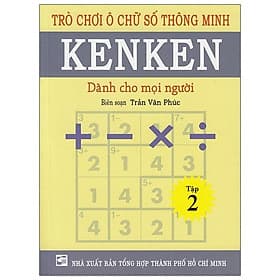 Sách Trò Chơi Ô Chữ Số Thông Minh Kenken - Dành Cho Mọi Người (Tập 2) - Minh Minh