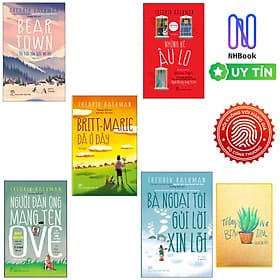 Combo Sách Tiểu Thuyết Hay Của Tác Giả Fredrik Backman ( Bộ 5 cuốn ): Người đàn ông mang tên Ove + Những Kẻ Âu Lo + Britt-Marie Đã Ở Đây + Bà Ngoại Tôi Gửi Lời Xin Lỗi Và Beartown Thị Trấn Nhỏ, Giấc Mơ Lớn ( Tặng Kèm Sổ Tay Xươn Rồng ) - 