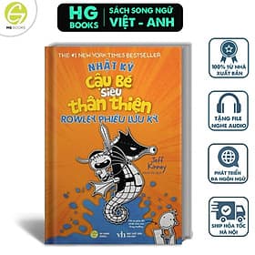Nhật ký cậu bé siêu thân thiện Tập 2 Rowley Phiêu Lưu Ký - Bản Tiếng Việt - Việt Hà