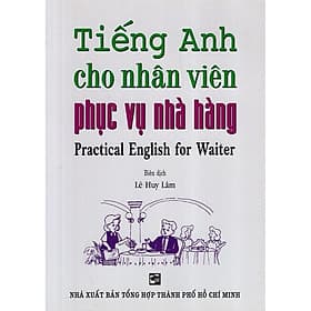 Sách - Tiếng Anh Cho Nhân Viên Phục Vụ Nhà Hàng - Nhân Trí Việt - Việt Anh
