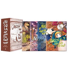 Kim Đồng - Boxset Nicola Dạo Chơi Xứ Quỷ (4 Tập) - Kim Hye-Jin
