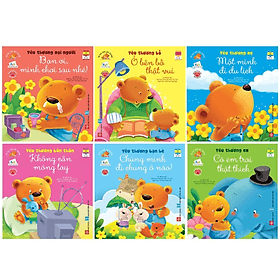 Combo - Bé học cách yêu thương - Yêu thương mọi người 6T - Thương Thương