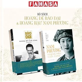 Bộ Sách Hoàng Đế Bảo Đại + Hoàng Hậu Nam Phương - Saigon Books