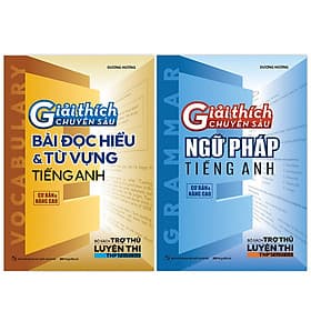 Combo Giải Thích Chuyên Sâu Ngữ Pháp - Đọc Hiểu, Từ Vựng Tiếng Anh - Nha Nha